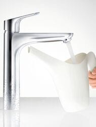 Смеситель Hansgrohe Focus 31518 для умывальника с высоким фикс. изливом, без донного клапана, хром — изображение 3
