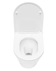 Унитаз подвесной TECEspring K 360х350х480 безободковый, с сиденьем, Tornado flush, белый 9700997
