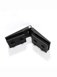 Душевой уголок ABBER Ewiges Wasser AG05080B (800х800х1950) пятиугольный, стекло 6мм прозр./черный