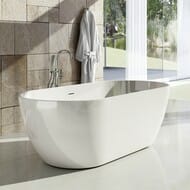 Ванна акриловая RAVAK FREEDOM 169x80 отдельностоящая, овальная, белая