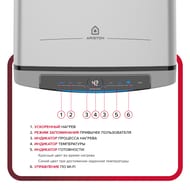 ARISTON VELIS LUX INOX PW ABSE WIFI 50 ��������������� ������������� (797�511�275) WIFi ����������