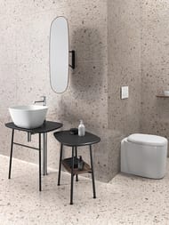 Раковина Vitra Plural (450х450х215) накладная,антибактериальное покрытие,белый мат. 7811B401-0016