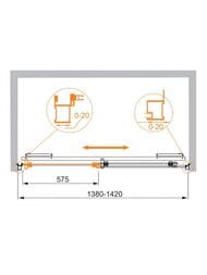 ������� ����� CEZARES LUX-SOFT (1380-1420�2000) W-BF-1-140-C-Cr-IV ������ ����������, ������� ����