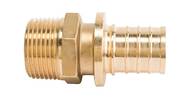 Соединитель STOUT 16x1/2"Н, для сшитого полиэтилена, латунь, арт.SFA-0001-001612