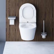 Унитаз подвесной Damixa Skyline (365х485х400) безободковый с сиденьем микролифт DX35C1700SC