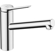 Смеситель Hansgrohe Zesis M33 1jet для кухни 150мм однорычажный, CoolStart, EcoSmart, хром 74813000