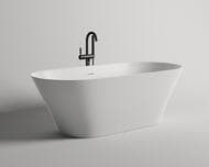 Ванна отдельностоящая Salini Mona 102921M 1800х800х595мм, S-Stone, белый матовый