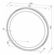 ������� ��������� Planet 600�600 ��������� LED ��������� 6000�, ������������� ������, ���� �����