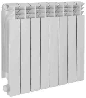 Уценка! Радиатор алюминиевый, 8 секций TENRAD 500/80, 1136 Вт