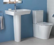 Умывальник Ideal Standard Lux CONNECT AIR CUBE 600мм с отверстием под смеситель и переливом E074201
