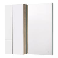 Зеркало AQUATON Мишель 57 1A253902MIX40 570х27х1010мм с подсветкой, сенсор. выкл., алюм. корпус