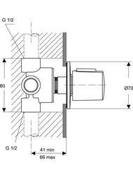  Ideal Standard CERATHERM 100 A4657AA  