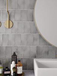Плитка настенная EQUIPE MANACOR Mercury Grey (75х150) серая, 26907 (кв.м.) — изображение 2