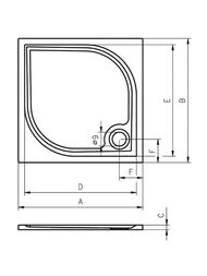 ������ �� �������������� ������� RIHO KOLPING DB20 (800�800�30) �������������, �����, �����, �����
