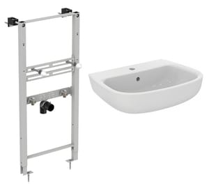 Инсталляция Ideal Standard ProSys + Умывальник ESEDRA 600х455х160 R010267+T279801