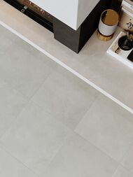 Керамогранитная плитка Laparet Evolution Smoke (595х595х9) бетон, светло-серая SG603720R (кв.м.) — изображение 2