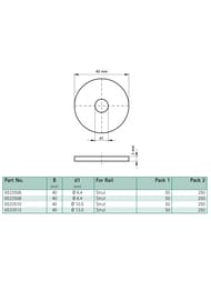  Walraven BIS Strut 10,5/40,  6533510