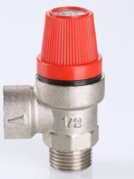 Клапан предохранительный VALTEC 1/2"х3 бар, никелированный, VT.496.N.0430