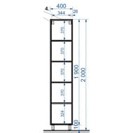 ����� Estet Dallas Luxe 400�340�2000 ���������, ��������������, ���� ����� ��-00001950