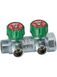 ��������� ������������ FAR 3/4"�� �� 2 ������ 1/2"EU, � �������� ��� ������� �����., FK 3821 3412UN