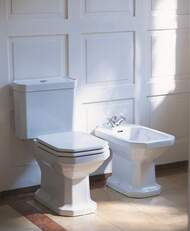 Чаша унитаза-компакта DURAVIT 1930 355х665х400 вертикальный выпуск 0227010000