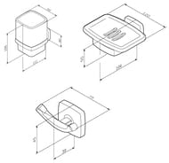 ��������� �������� AM.PM Gem S 60�� BK91GC ����� � ���������, �������, ��������� � ����������