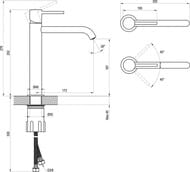 ��������� ��� ����������� RAVAK Espirit X070391 �������������, ����� 167 ��, ������