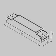 ���������� Maytoni Lighting control 710101 UNION ��� ������ Axity/Basity 48� DC 200�� DIM/CCT, �����