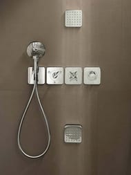 Запорно-переключающее устройство Axor Citterio E Trio/Quattro 36772000 на три положения, 12 x 12, — изображение 2
