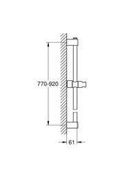 ������� ������ Grohe Tempesta 900 ��, � ������������ ����������, ���� 27524001