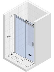 ������ ������� RIHO BALTIC GE0902200 (1200�900�2100) ���������� �����, ����/������ ���������� 8��