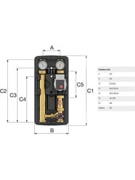 �������� ������ Meibes MeiFlow TOP S MC-L DN25 ��� ������, M66935EA