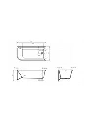 ����� ��������� BelBagno BB712-1500-730-R (1500�730�580) �������, ������, �����