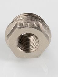 Футорка VALTEC  1/2"Н х 1/4"В с EPDM кольцом, латунь никелированная, VTr.585.N.0402