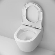 Комплект инсталляции AM.PM клавиша PrimeFit L хром + унитаз Sense FlashClean, сиденье IS90151.741701