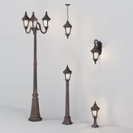 ����������� ���������� Maytoni Goiri (�����) O029FL-01BZ, E27�1 60�� IP 44, ������