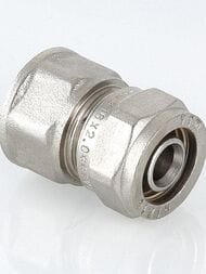 Соединитель обжимной VALTEC 16х1/2"В VTm.302.N.001604