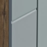 Шкафчик AQUATON Мишель 1A243903MIX30 430х230х864 подвесной, 2 дв., фьорд/дуб рустикальный