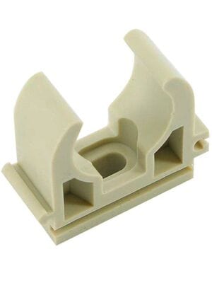 Клипса FV Plast 20 мм, со стыковкой, серая, арт. 901020