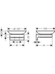  Hansgrohe AddStoris 41746670 ,  / 
