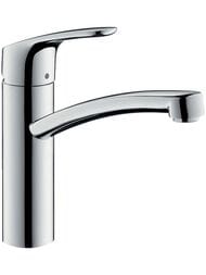 Смеситель Hansgrohe Focus 31816 CoolStart, для кухни с поворотным изливом, однорычажный — миниатюра 1