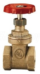 Задвижка ITAP 157 клиновая 1.1/2"ВВ латунь, 20 бар