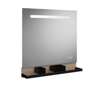 ������� Burgbad Fiumo 800�700�30 LED, USB, ������, �������, �������, ������ ��� ������� SFXP080FOT45