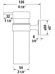 ������� ��� ������� ���� DURAVIT Starck T ���������, ����: ����.����� ������������� 0099350700