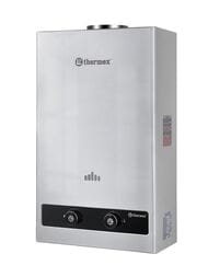 Газовая колонка Thermex BASIC B 20 D Silver (550х330х188) электронный розжиг, 10 л/мин