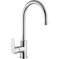 Смеситель для кухни Paffoni Lime LM180CR с поворотным изливом, хром