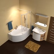   RAVAK ROSA 140*105 (R) 