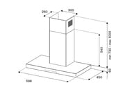 ������� Bertazzoni Professional (598�450) 710 �3/�, 252 ��, ����. ����� KT60P1XV