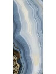 Интерьерная панель Аlumoart Agat Skylight Timeless Blue (1200х3000) глянцевая,синяя NT-11.4.3 (кв.м — миниатюра 1