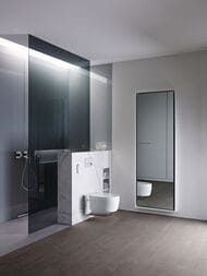 Унитаз-биде GEBERIT AquaClean MeraComfort подвесной, белый+хром арт. 146.214.21.1